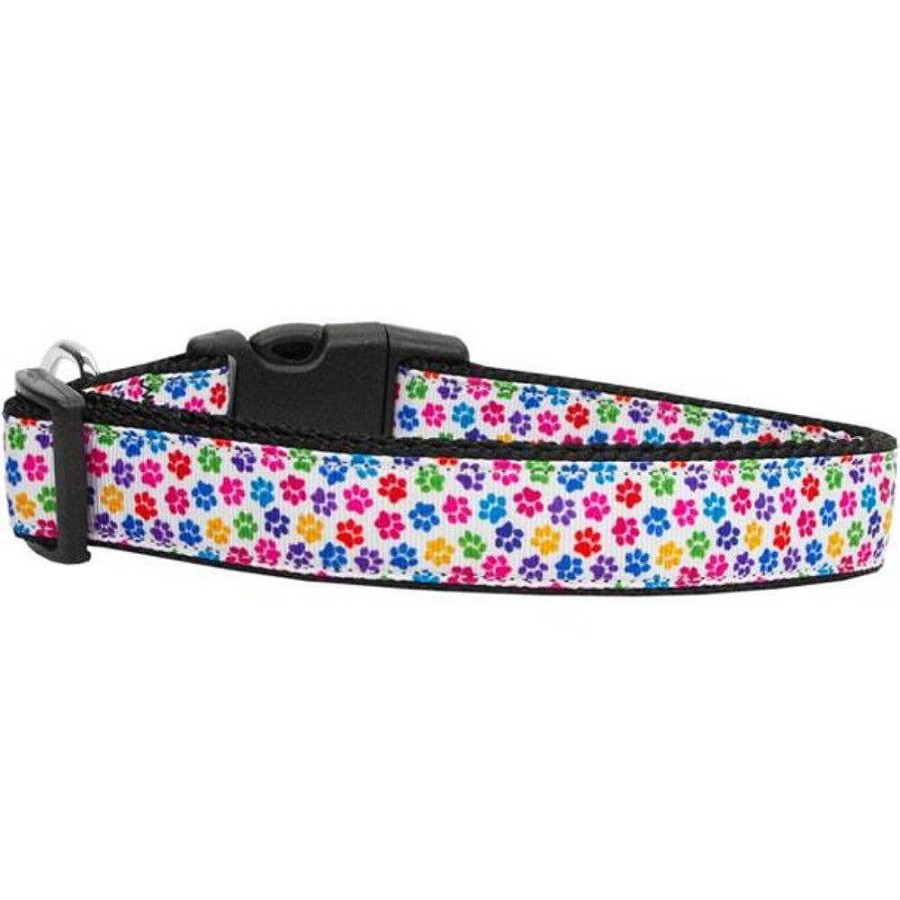 Wear Mirage Pet Products Collars & Leashes | Confetti Paws Nylon Ribbon Collar