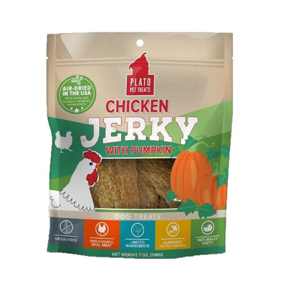 Treat Plato Jerky Treats | Chicken Jerky With Pumpkin