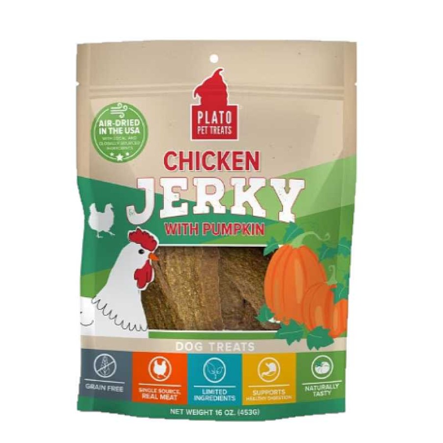 Treat Plato Jerky Treats | Chicken Jerky With Pumpkin