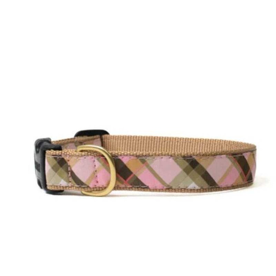 Wear Up Country Collars & Leashes | Pink Plaid Collar