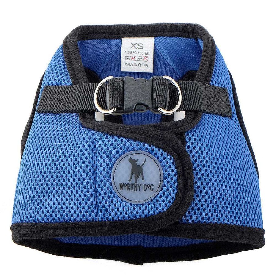 Wear The Worthy Dog Harnesses | Royal Blue Sidekick Harness Vest