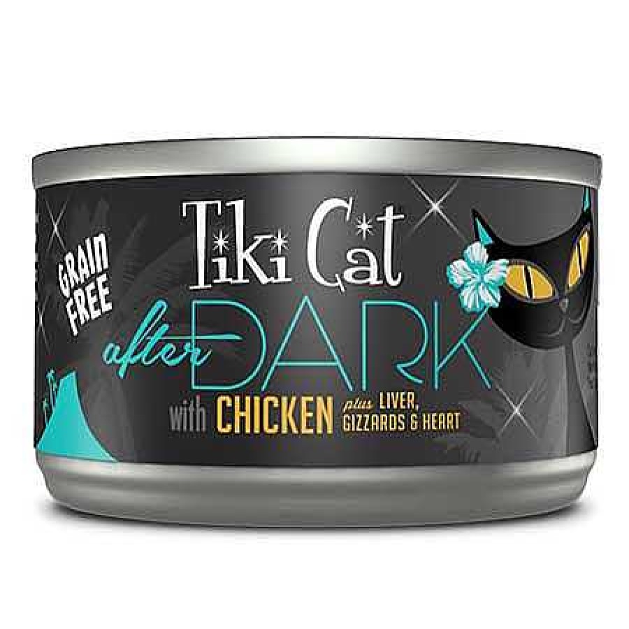 Cat Tiki Pets Wet Cat Food | Tiki Cat After Dark Chicken Cat Food