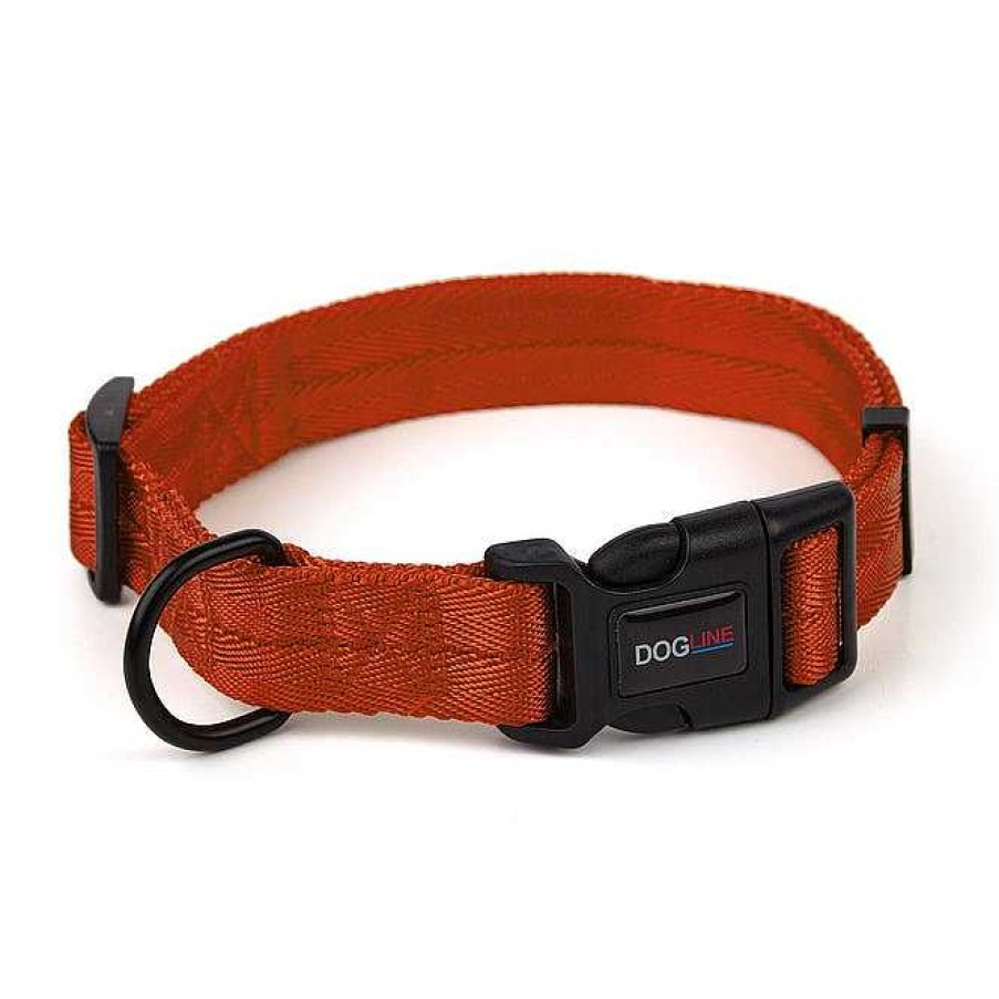 Wear Dogline Collars & Leashes | Nylon Flat Collar - Orange