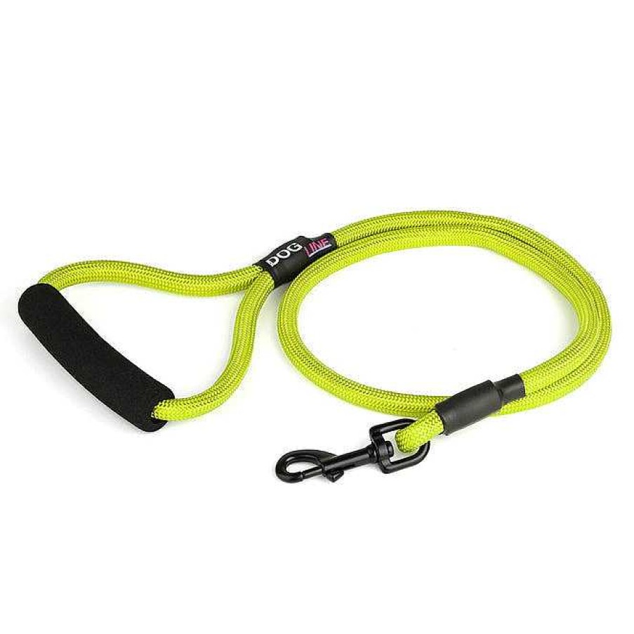 Wear Dogline Collars & Leashes | Nylon Flat Collar - Lime Green