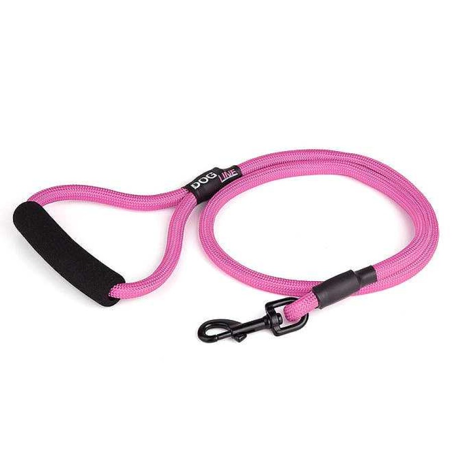 Wear Dogline Collars & Leashes | Nylon Flat Collar - Hot Pink