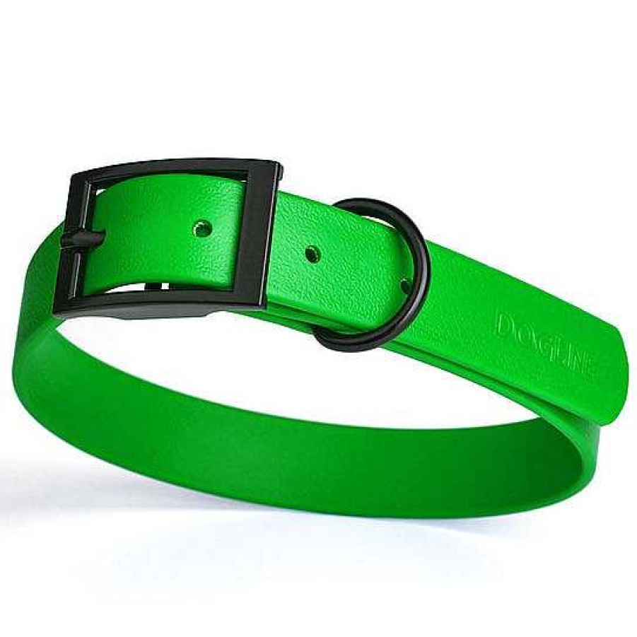 Wear Dogline Collars & Leashes | Biothane Waterproof Collar - Neon Green