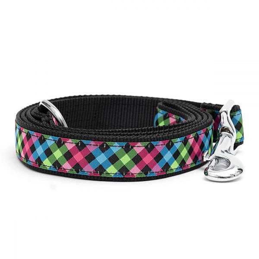 Wear The Worthy Dog Collars & Leashes | Carnival Check Style