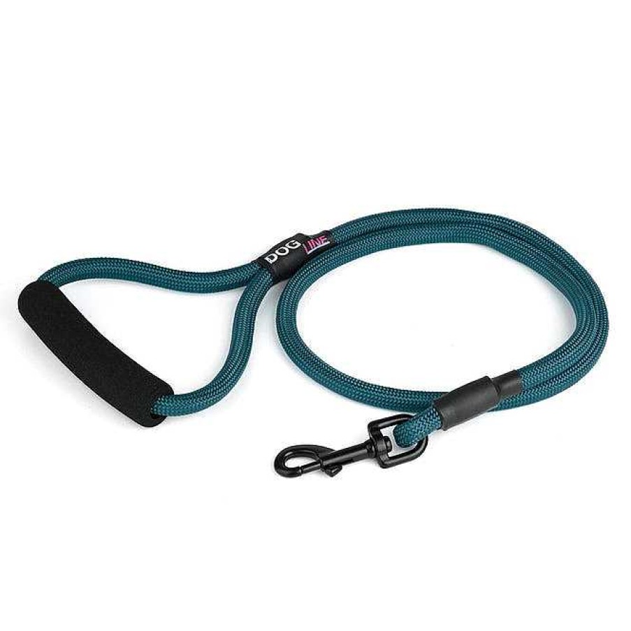 Wear Dogline Collars & Leashes | Nylon Flat Collar - Dark Teal