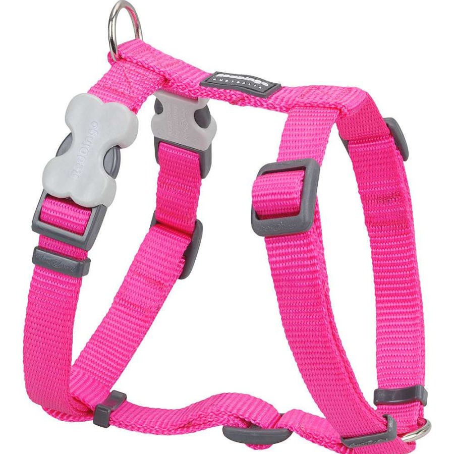 Wear Red Dingo Harnesses | Classic Hot Pink Dog Harness